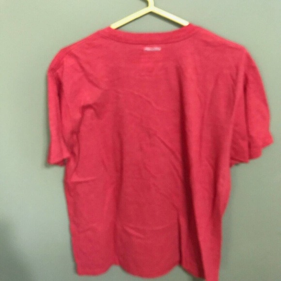 Adidas Atlanta Hawks Shirt NBA Feelgood Tee Men’s L Logo Red, White & Navy Blue - Picture 4 of 5